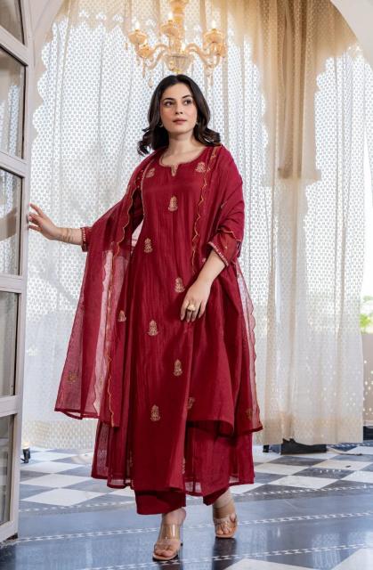 Felocity Mul Chanderi vol 4 catalog fiona kurti wholesale