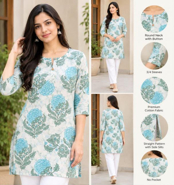 Felocity Premium Cotton vol 104 catalog cotton kurtis wholesale distributor in surat