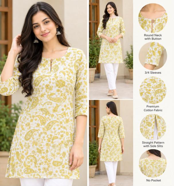 Felocity Premium Cotton vol 107 catalog cotton kurtis wholesaler in nagpur