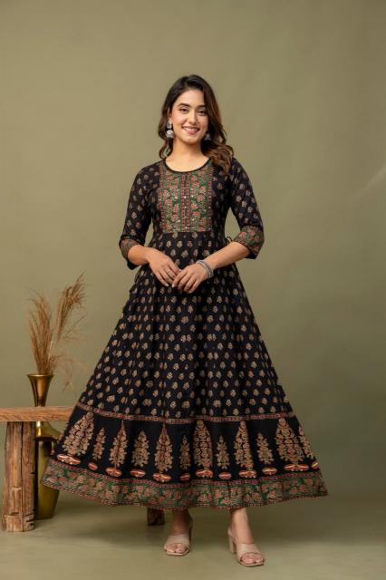 Felocity Rayon vol 47 catalog anarkali kurtis wholesale online