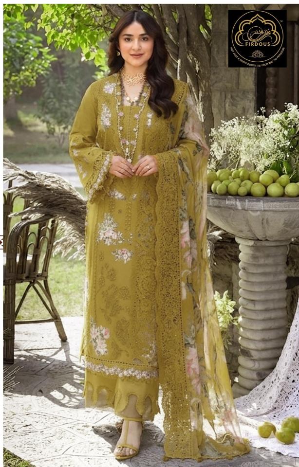 Firdous 7773 catalog wholesale pakistani suits