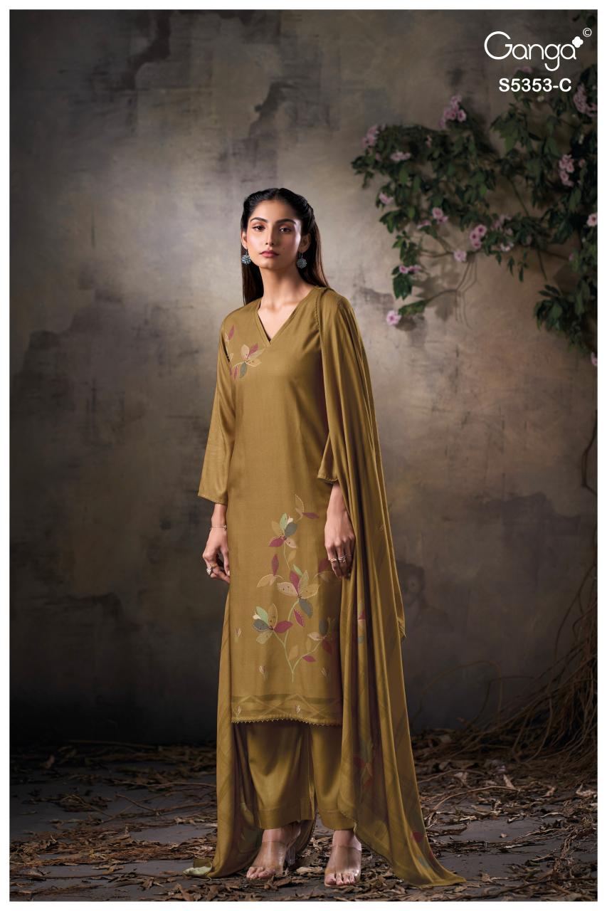 Ganga Kesah 5353 catalog salwar kameez india wholesale