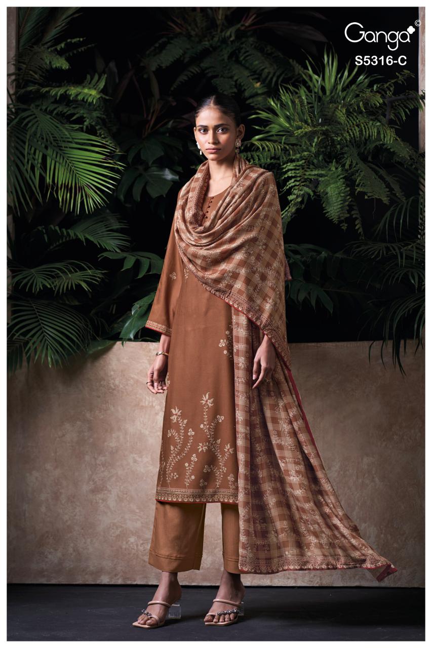 Ganga Raevia 5316 catalog chennai salwar kameez wholesaler