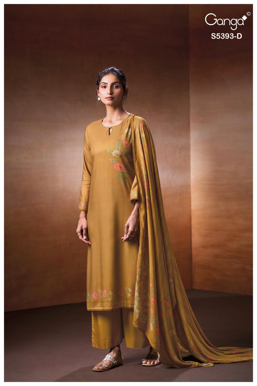 Ganga Riveya 5393 catalog salwar kameez manufacturers wholesale suppliers in surat surat gujarat