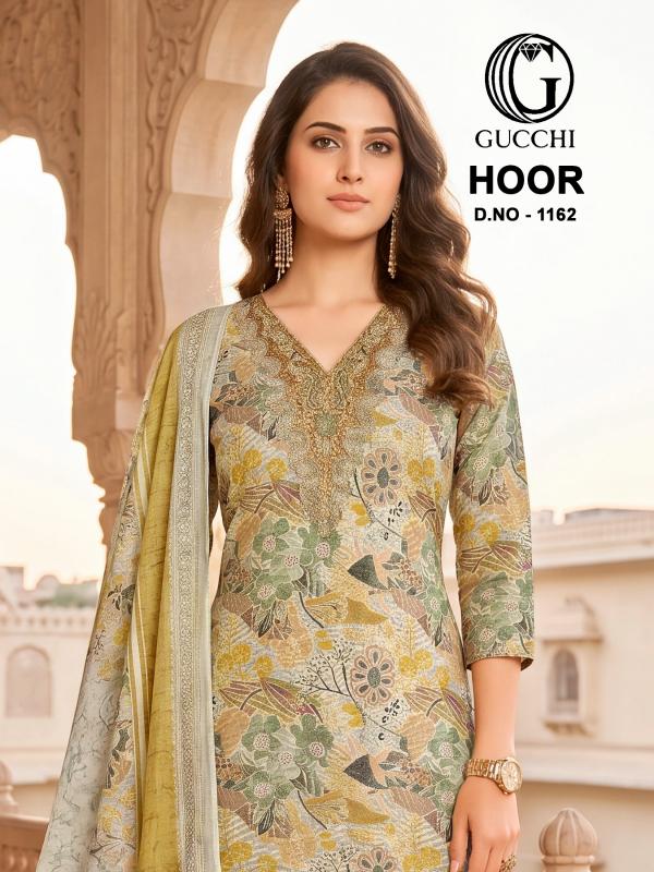 Gucchi Hoor 1162 catalog salwar kameez wholesale surat