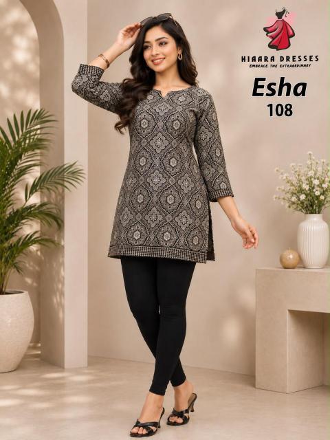 Hiaara Esha Vol-1 – Short Top - Wholesale Catalog