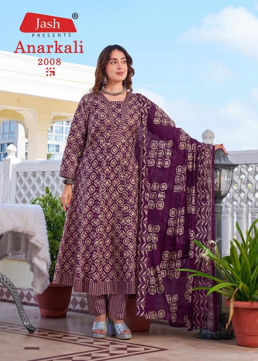 Jash Anarkali Vol-2 – Anarkali Style Kurti Pant With Dupatta - Wholesale Catalog