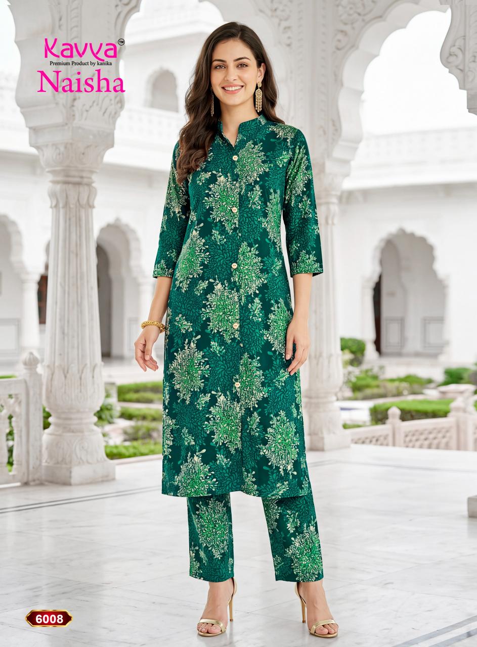 Kavya Naisha vol 6 catalog co ord sets wholesale delhi