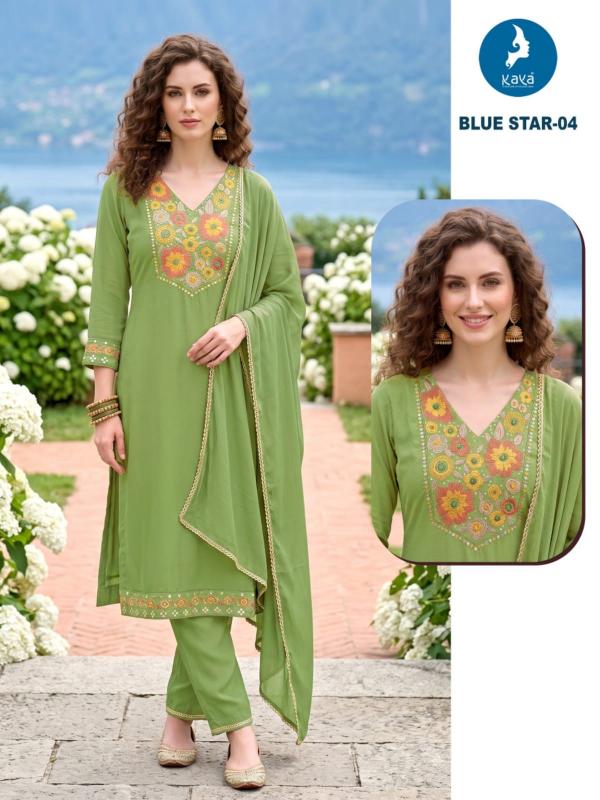 Kaya Blue Star 0.1 catalog pakistani kurtis wholesale in surat