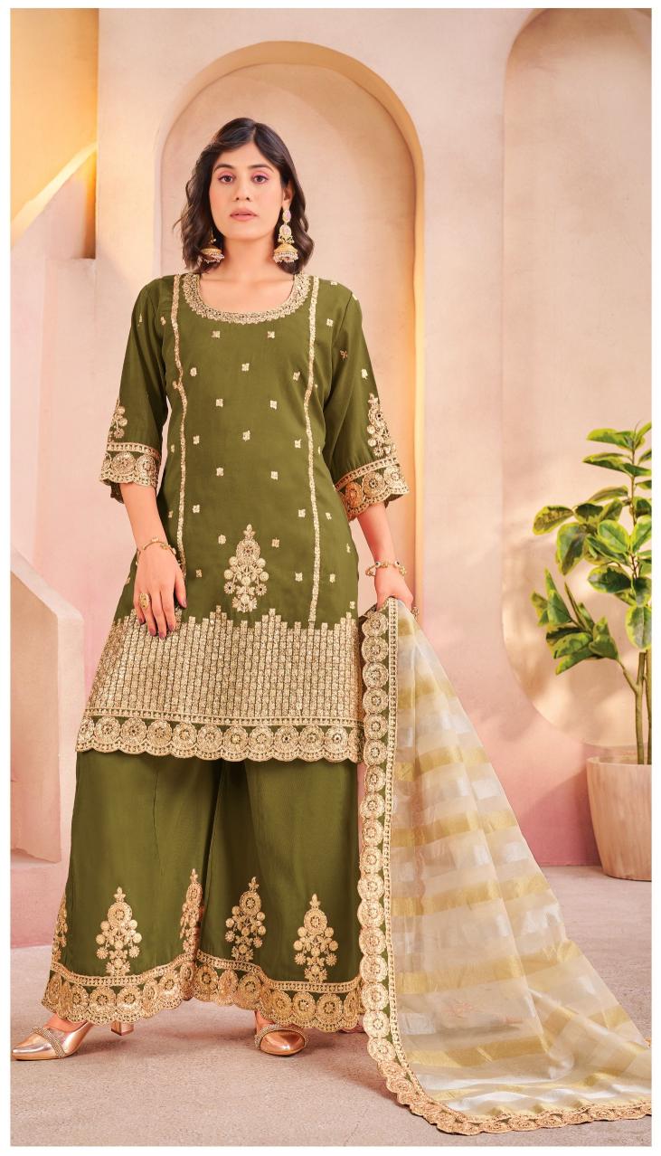 Khas 4487 catalog pakistani suits wholesalers