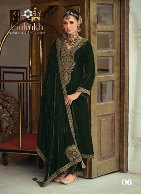 Kilory Gulrukh catalog salwar kameez wholesale market in kolkata 
