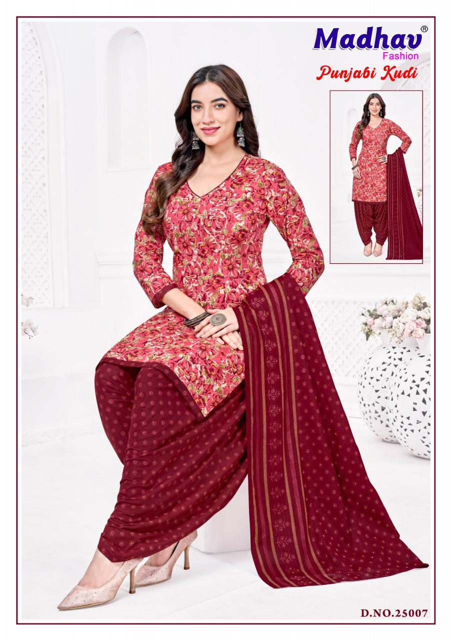 Madhav Punjabi Kudi Vol 25 – Dress Material Wholesale Catalog