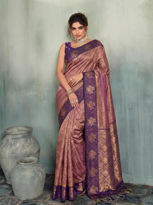 MADRAS HANDLOOM by SHREE SHYAM FASHION fancy designer Silk fabric FESTIVAL WEAR saree wholesale with Fancy latkan