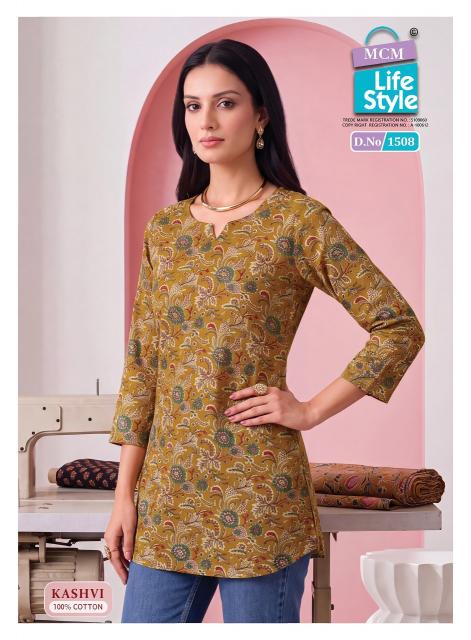 MCM Kashvi Vol-15 – Short Tops - Wholesale Catalog