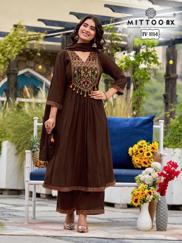 Mittoo IV 1113 & 1114 catalog w brand kurti wholesale