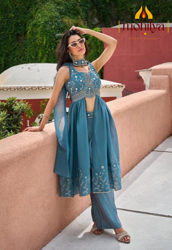 Mohilya 287 catalog latest indo western dress