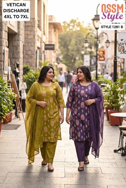 Ossm 1279 & 1280 & 1281 catalog www plus size kurti wholesaler & manufacturer