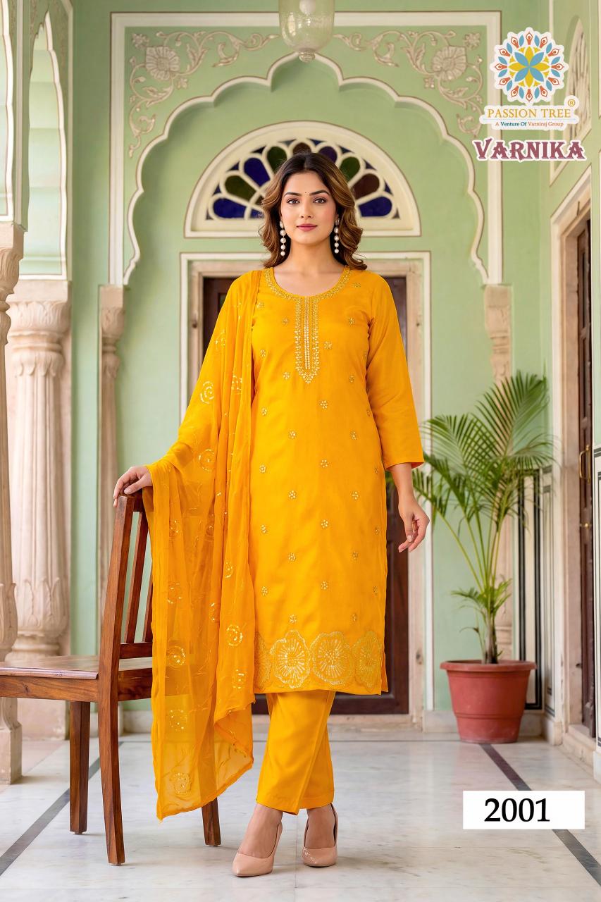 Passion Tree Varnika vol 2 catalog wholesale market kurti surat