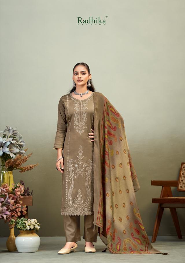 Radhika Azara Zaira catalog surat manufacturers dress material