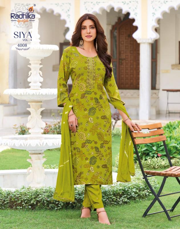 Radhika Lifestyle Siya Vol 4 catalog kurtis wholesale market in coimbatore