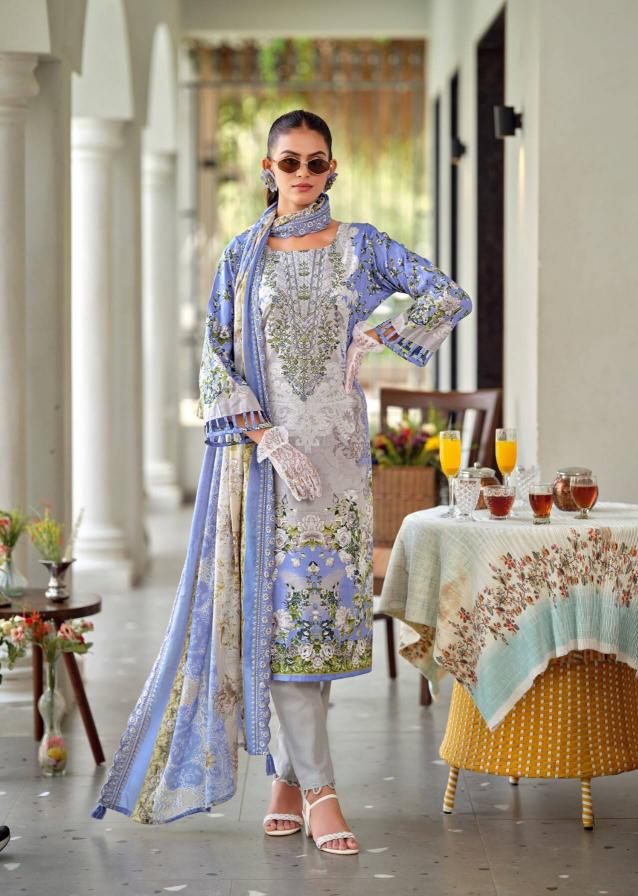 Riaz Arts Bin Saeed Premium catalog harra dress materials in surat