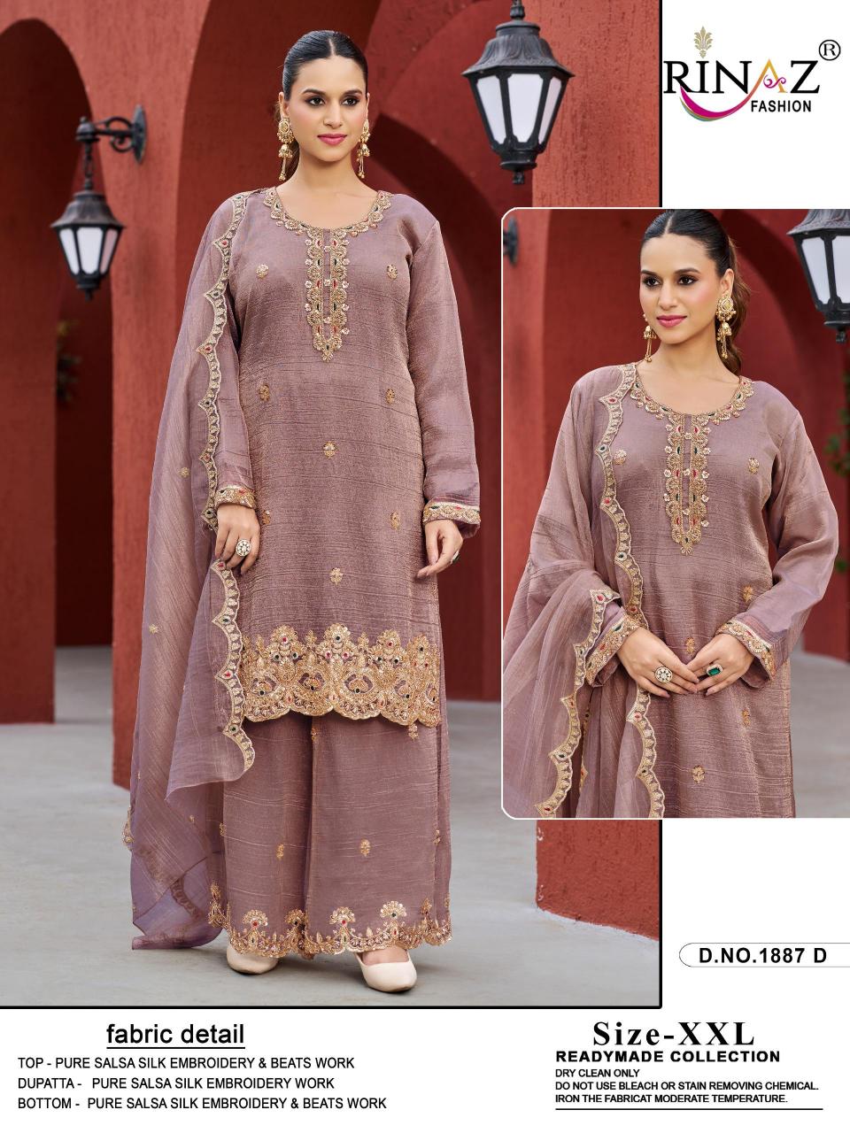 Rinaz R1887 catalog wholesale pakistani suits in dubai