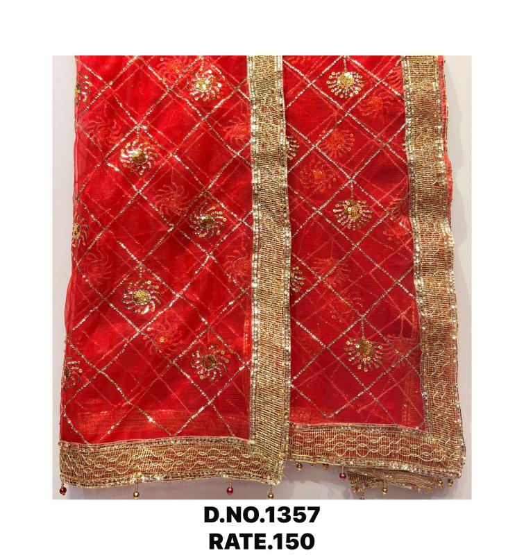 Sabella 1357 catalog red chunri surat wholesale