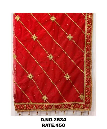 Sabella 2634 catalog red chunri in india market wholesaler