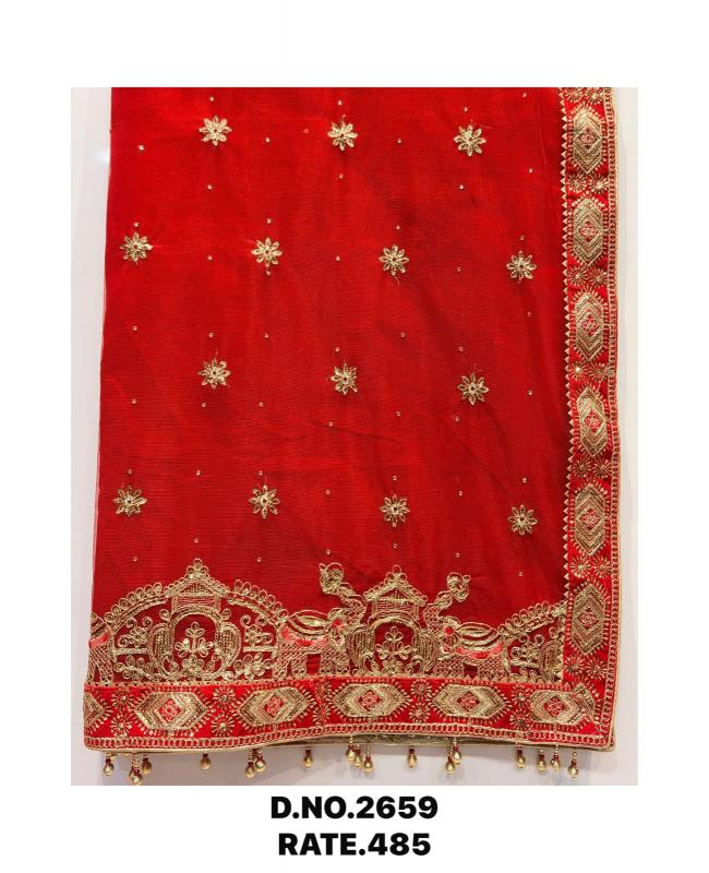 Sabella 2659 catalog red chunri in india wholesale market