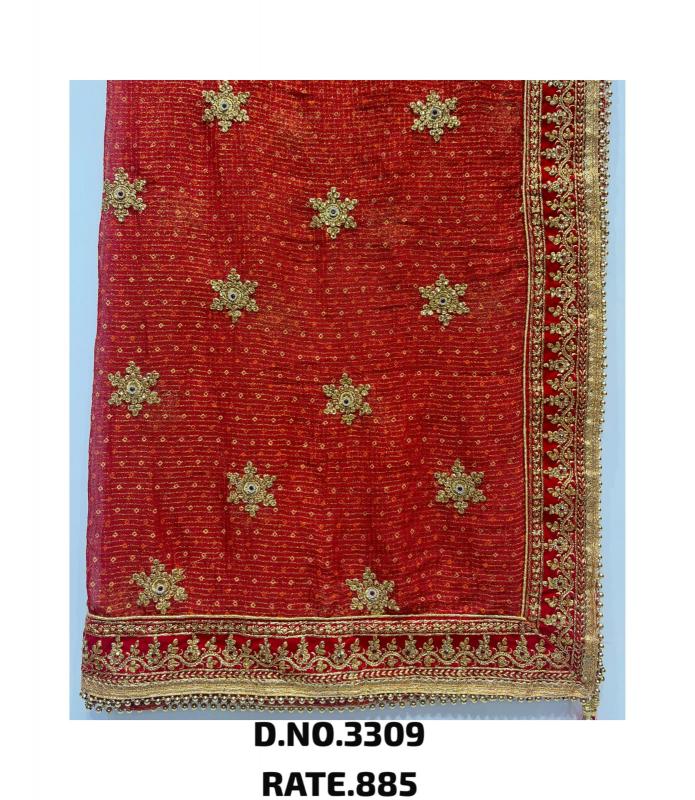 Sabella 3309 catalog red chunri wholesale