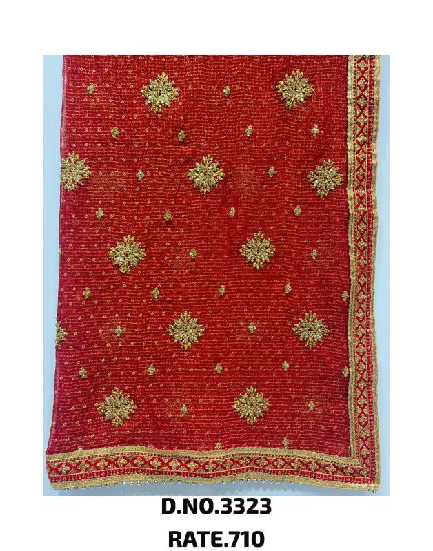 Sabella 3323 catalog red chunri wholesale mumbai