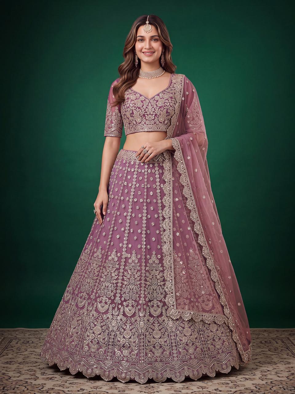 Sabella 6013 Purple catalog lehenga wholesale in hyderabad