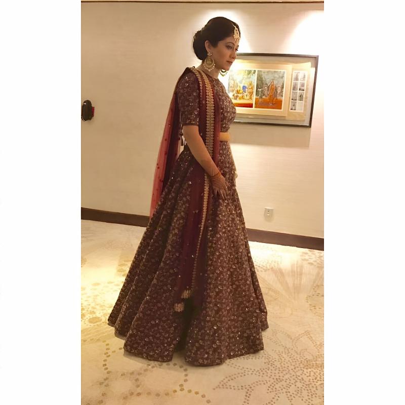 Sabella 7015 Maroon catalog bridal lehenga wholesale market