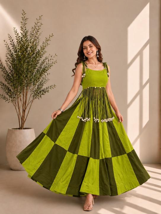Sabella 7078 Parrot Mehndi catalog wholesale lehenga kolkata
