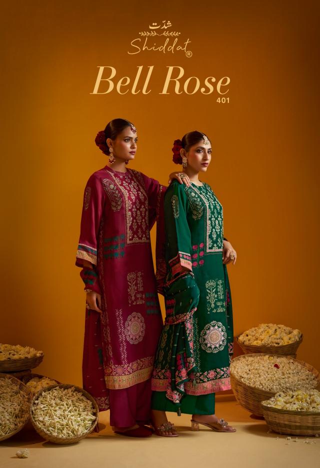 Shiddat Bellrose 401 catalog wholesale salwar kameez online in india shopskit in