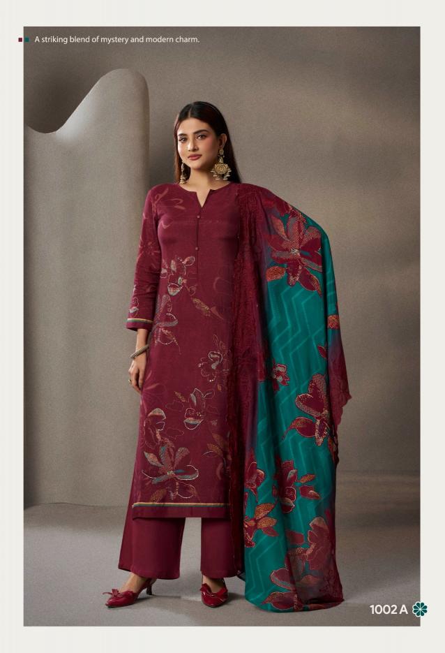 Shiddat Ikara 1002 catalog salwar kameez wholesale in bangalore
