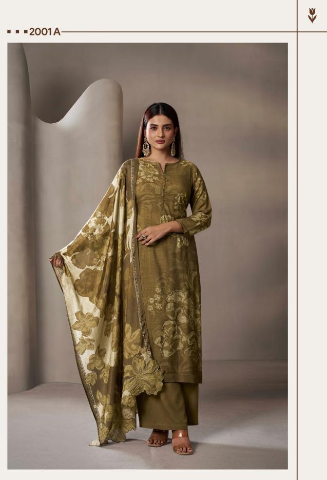 Shiddat Maris vol 2 2001 catalog tulsi salwar kameez wholesalers