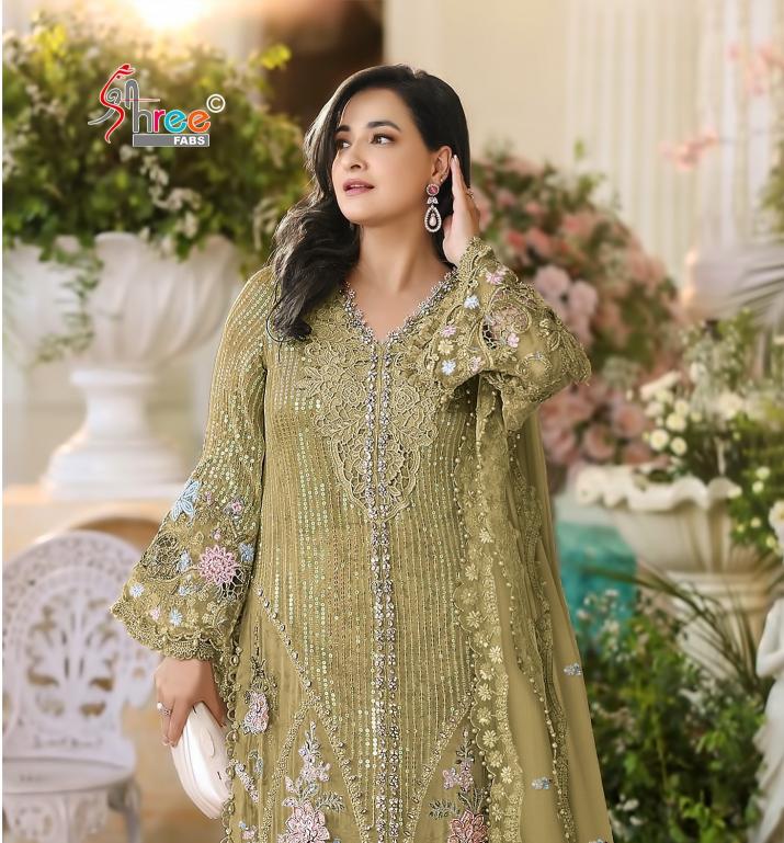 Shree Fabs 5650 catalog wholesale pakistani women suit