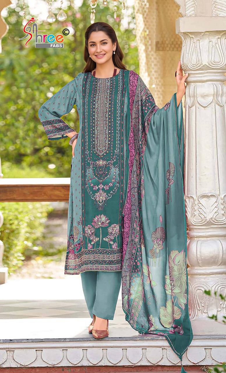Shree Fabs KT 406 catalog pakistani suits wholesale in india