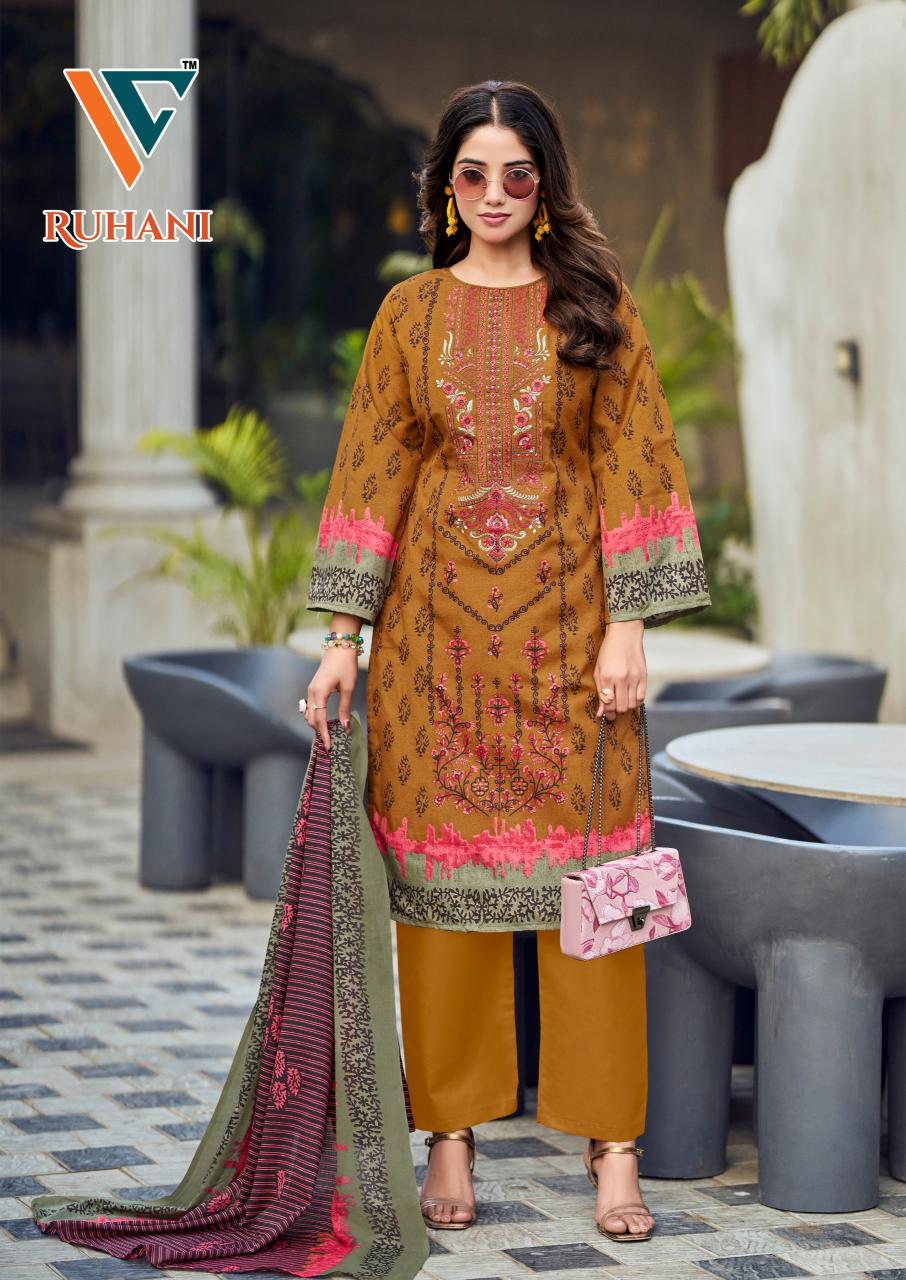 Vandana‎‎‎‎ Ruhani‎‎ vol 41 catalog surat textile market dress materials