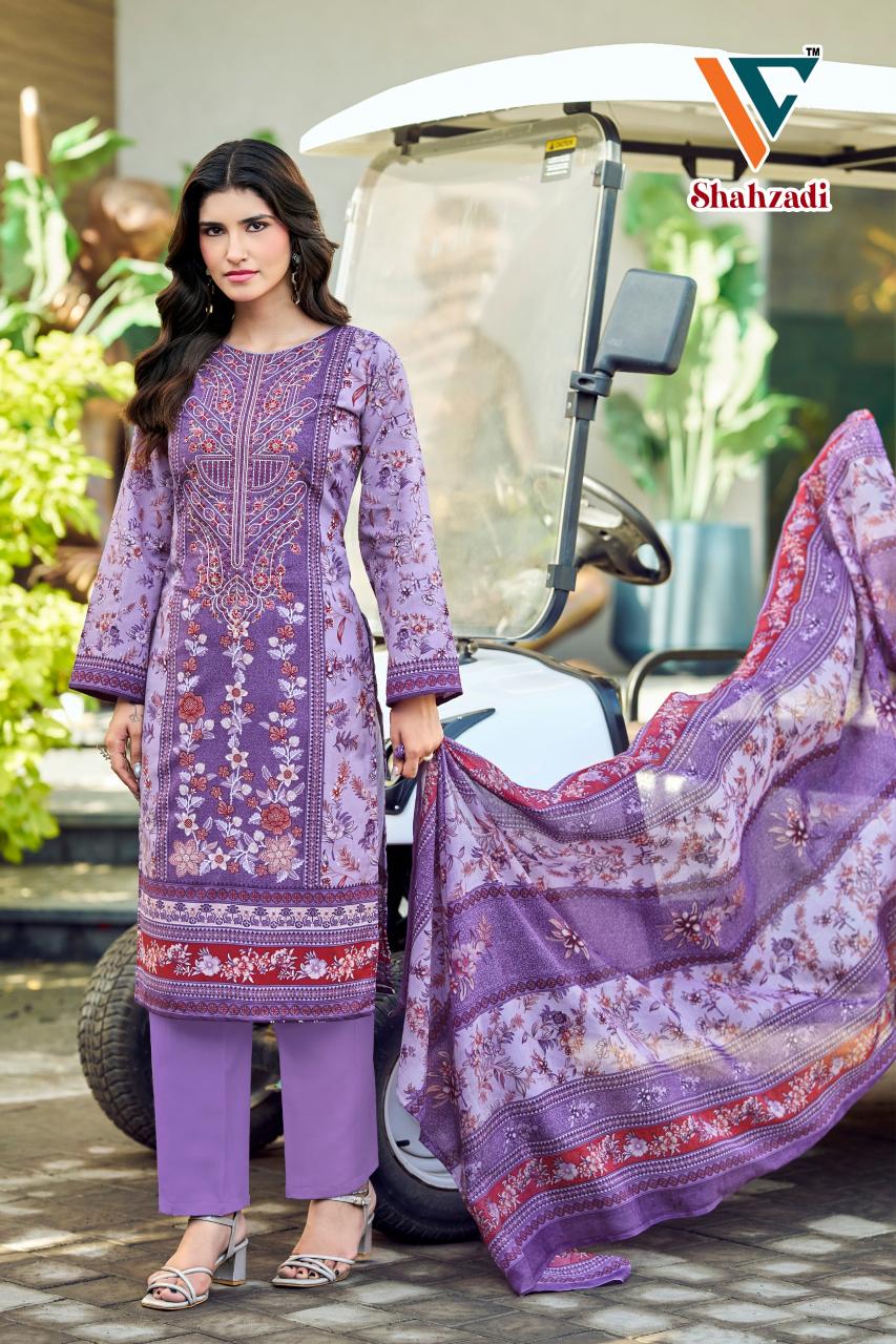 Vandana‎‎‎‎ Shahzadi vol 9 catalog surat wholesale dress material market
