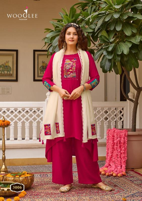 Wooglee Utsavi catalog wholesale new kurtis in deccan