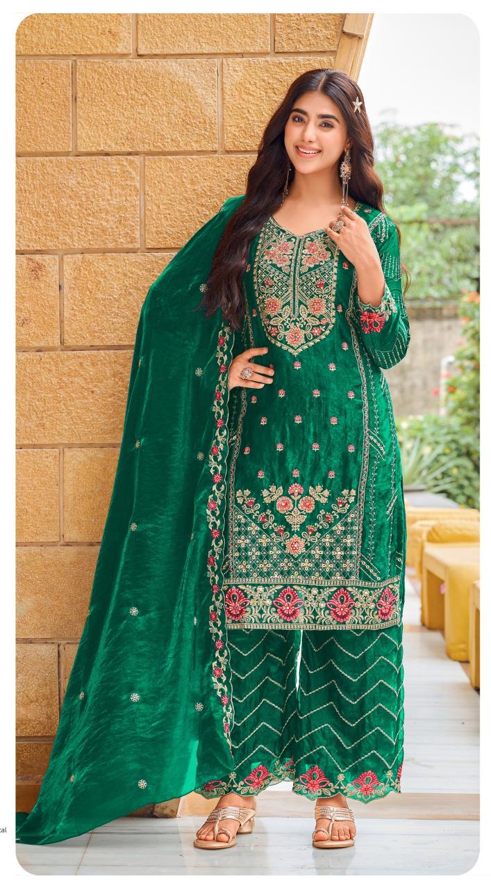 Zorista 11038 catalog pakistani stitched suits wholesale