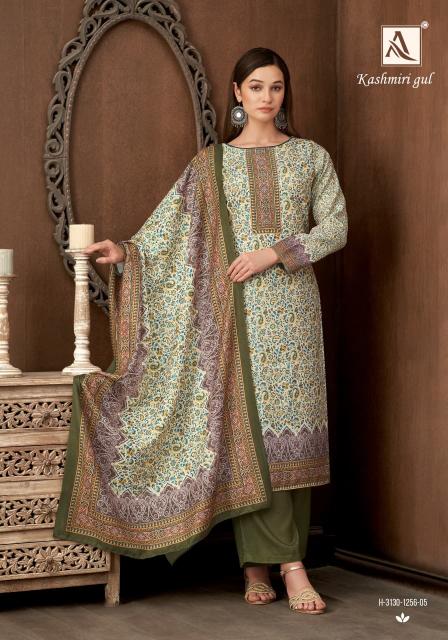 Alok Kashmiri Gul catalog wholesale market in mumbai for dress materials