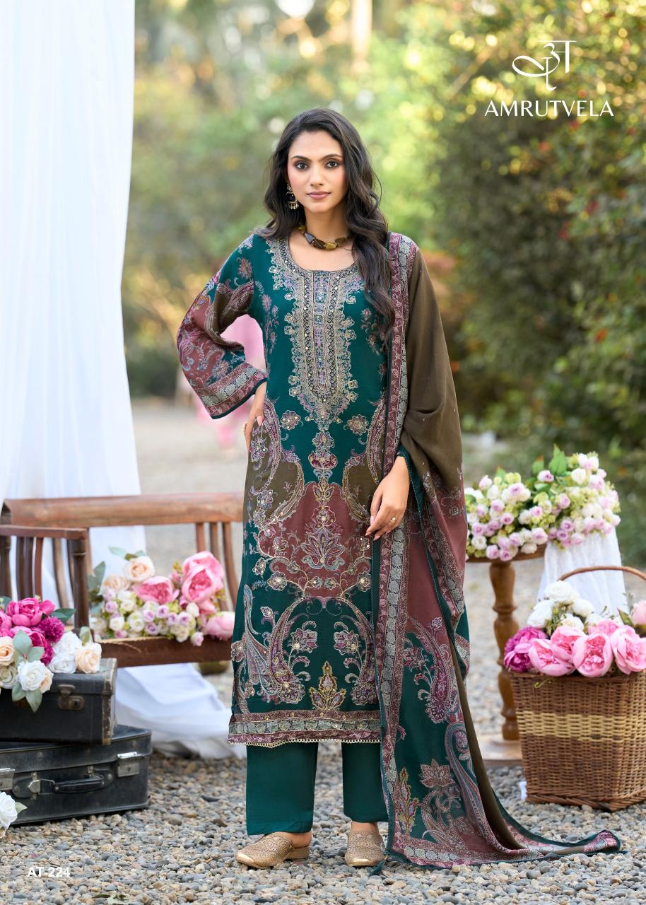 Amrutvela AT224 Catalog pakistani suits wholesalers in mumbai