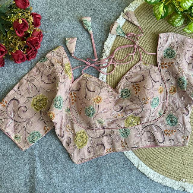 Blousewala Heavy Pure khadi vol 2 ready made blouse