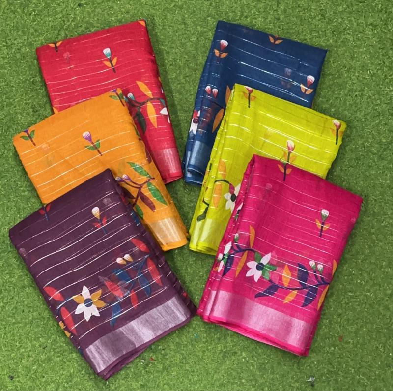 Dazira lilen vol 11 catalog printed sarees wholesale
