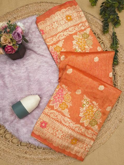 Dazira Organza Tissue silk vol 6 catalog sarees in wholesale price