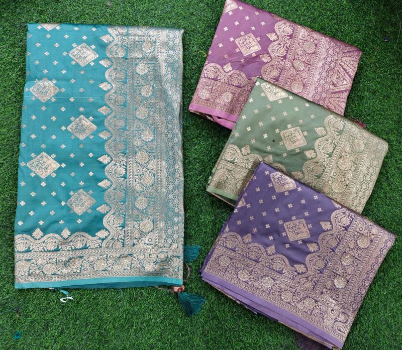 Dazira Trishla Silk Swarovski vol 4 catalog uppada silk sarees wholesale in hyderabad