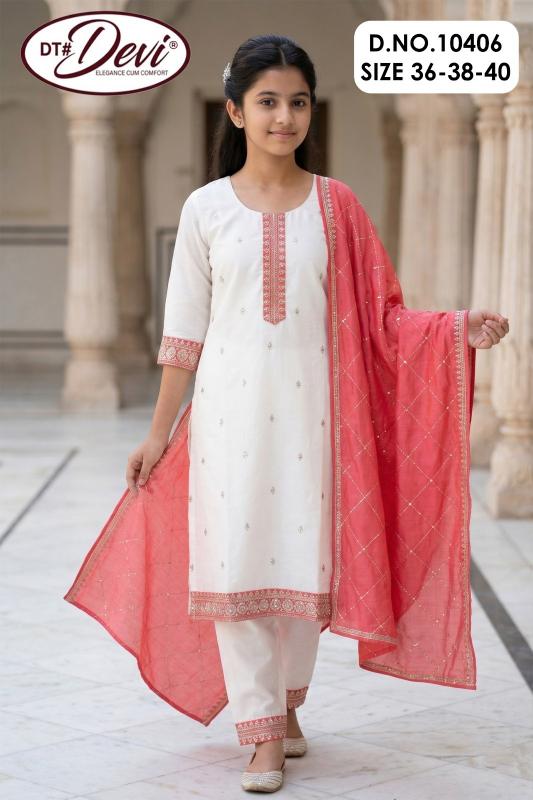Dt Devi Rathna vol 2 10406 catalog kids ethnic wear wholesale